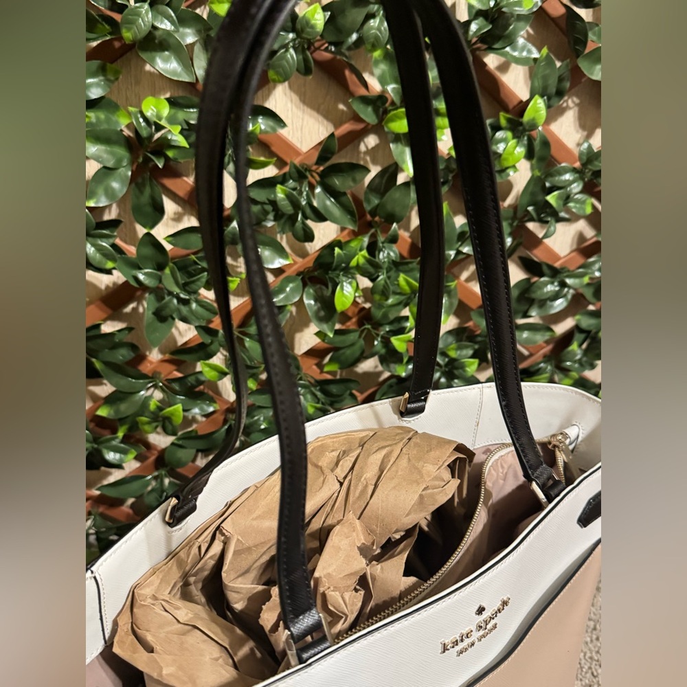 Kate Spade  Color Block Tote Laptop Bag Tote - Picture 9 of 15